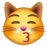 😽 Kissing cat Emoji