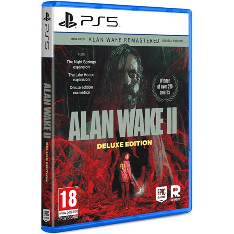 Alan Wake 2 Deluxe Edition Jogo Ps5 Pressstart Pt