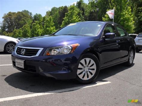 Royal Blue Pearl Honda Accord Lx Sedan Photo