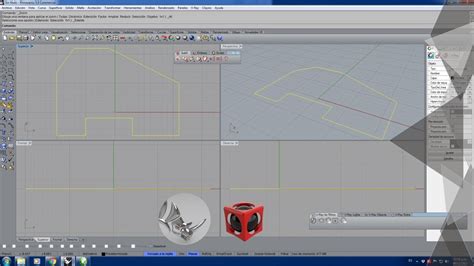 Tutorial Rhino 3D Objetos Bidimensionales YouTube