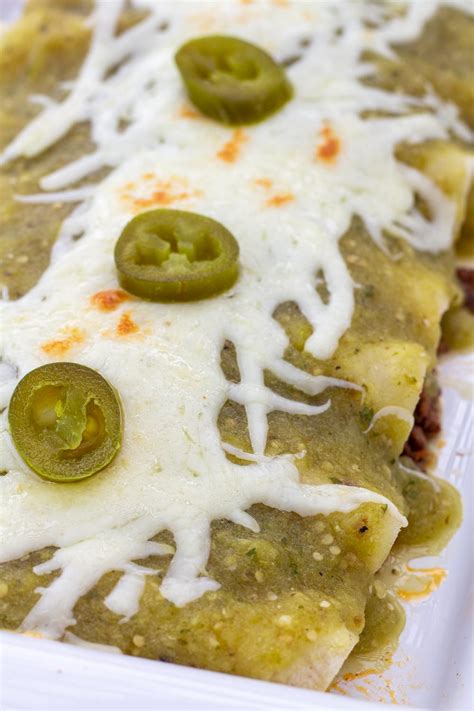 Beef Enchiladas With Green Sauce Recipe Urban Cowgirl