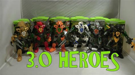 3 0 Heroes Hero Factory Classic Reviews YouTube