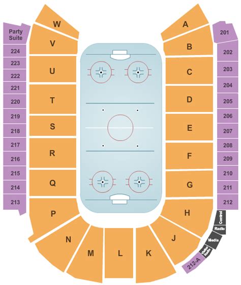 Blue Federal Credit Union Arena Seating Chart - Loveland, CO ...