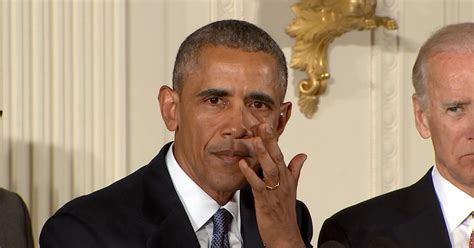 Obama In Tears During Gun Control Speech