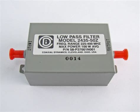 Low Pass Filter 225 400 Mhz Mavin The Webstore