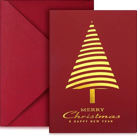 Amazon Cholemy 100 Pcs Boxed Merry Christmas Cards With Envelopes