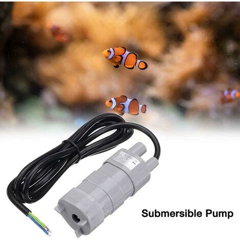 Submersible Pump, DC 12V High Flow Water Pump, Submersible Pump ...