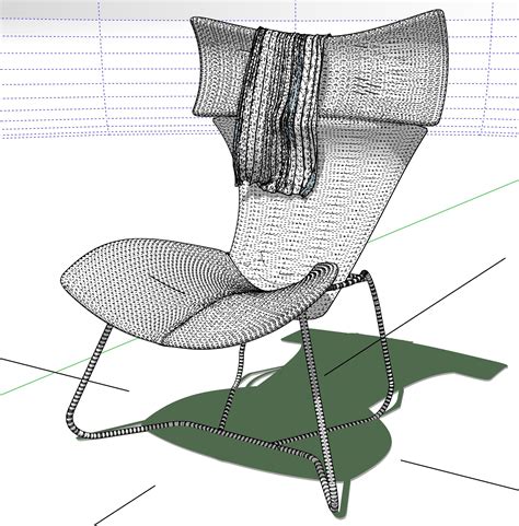 Modern Chair 3D Model $26 - .skp - Free3D