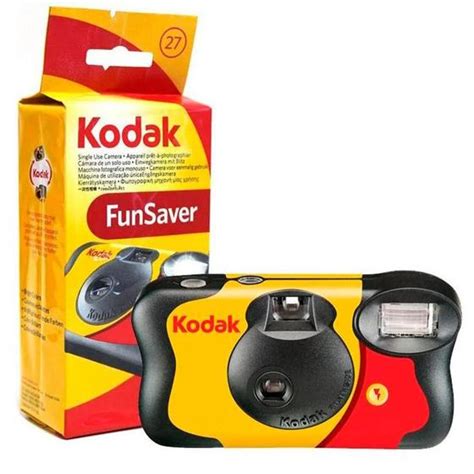 Câmera Fotográfica Descartável Kodak Funsaver Câmera Semi e