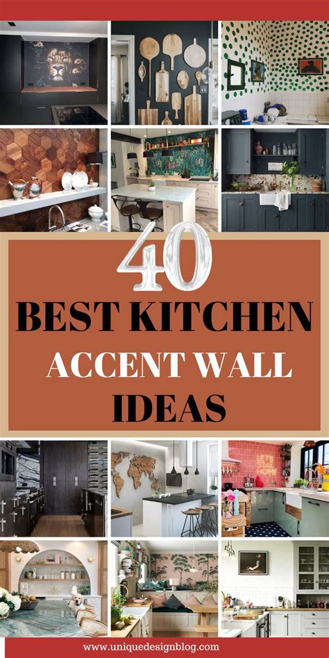 unique accent wall ideas     accent wall  kitchen