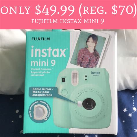 Only $49.99 (Regular $70) Fujifilm Instax Mini 9 - Deal Hunting Babe