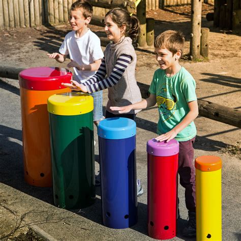 Outdoor Drums - Rainbow Sambas (Set of 5)