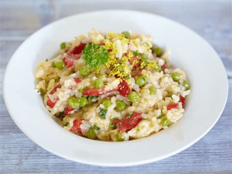 Risotto Primavera Spring Risotto Recipe Proveg International