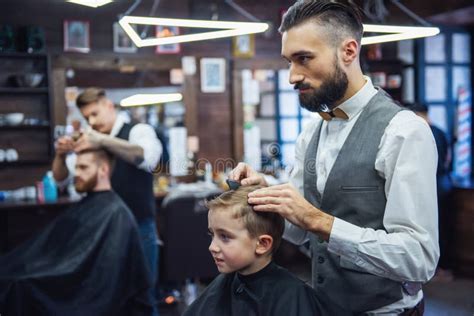 At The Barber Shop Stock Image Image Of Business Adult 290236363