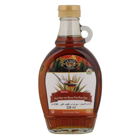 L B Maple Organic Agave Flavour Syrup 236 Ml Wholesale Tradeling