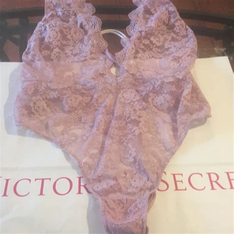 Victoria S Secret Intimates Sleepwear Victorias Secret Teddy Lingerie Bodysuit Poshmark