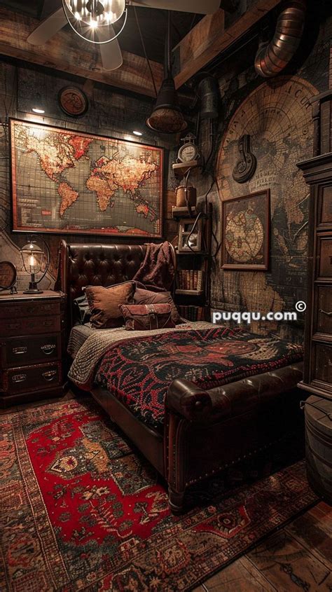 Steampunk Bedroom Ideas To Transport You In Time In 2024 Steampunk