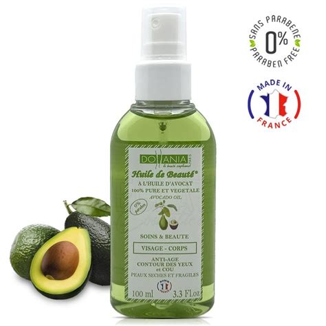 Dollania Huile De Beaut L Huile D Avocat Visage Corps Anti Ge