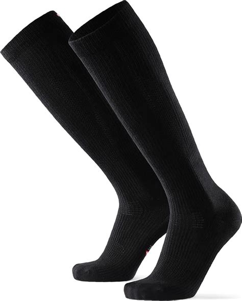 Danish Endurance Graduated Compression Socks Running Organic Cotton 14 18 Mmhg Flight Socks