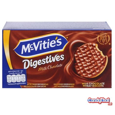 Mcvities Digestive Milk Chocolate Biscuit 200g Candy Thai