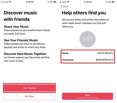 How To Create Apple Music Profile In Ios 11 Beebom