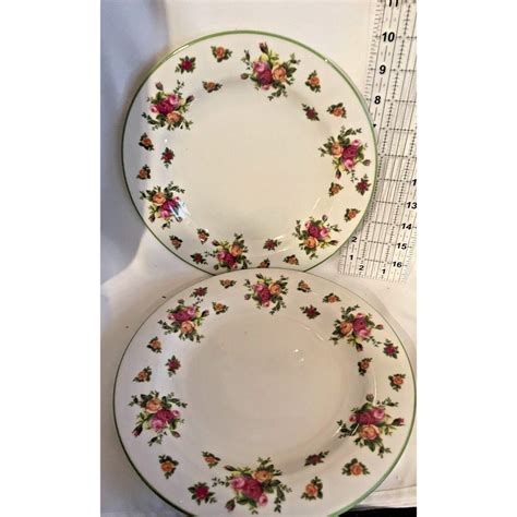 Royal Albert Old Country Roses Casual Classics Set of 2 Dinner - Etsy