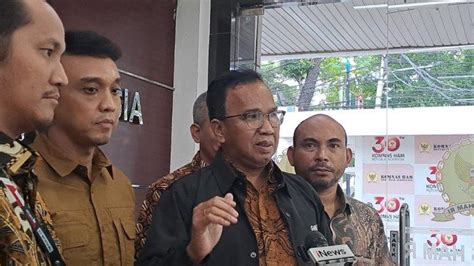 Mengadu Ke Komnas Ham Aiman Witjaksono Tak Terima Hp Nya Disita