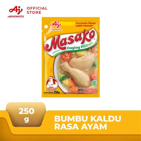 Jual Masako® Bumbu Penyedap Rasa Ayam Bubuk Kemasan Sachet 250 Gram