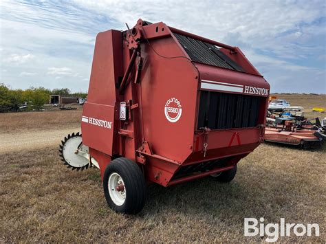 Hesston Round Baler Bigiron Auctions