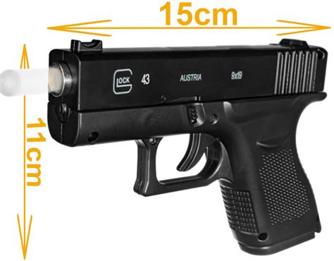 GLOCK 43 Pistolet Metalowy Na Kulki 6mm Replika Air Soft Gun Inna