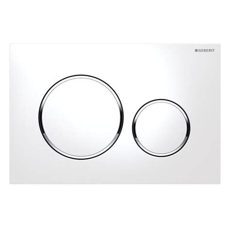 Buy Geberit 115882kj1 Sigma20 Round Dual Flush Buttons White With