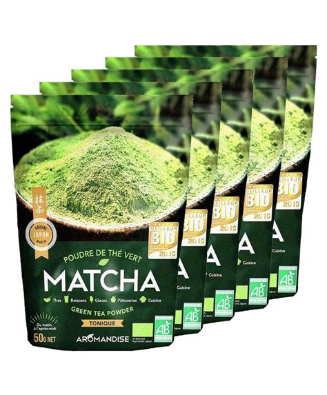 Thé vert bio Matcha en poudre 250 g