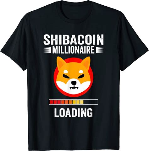 Shiba Inu Coin Millionaire Hodl Shib Token Shiba Inu Crypto T Shirt Men