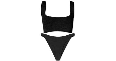 Hunza G Xandra Bikini In Black Lyst