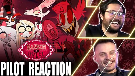 Hazbin Hotel Pilot Reaction Youtube