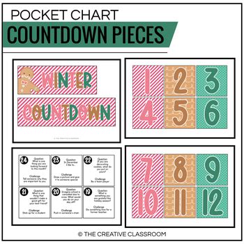 Christmas Countdown Bulletin Board by The Creative Classroom - Ashlyn ...