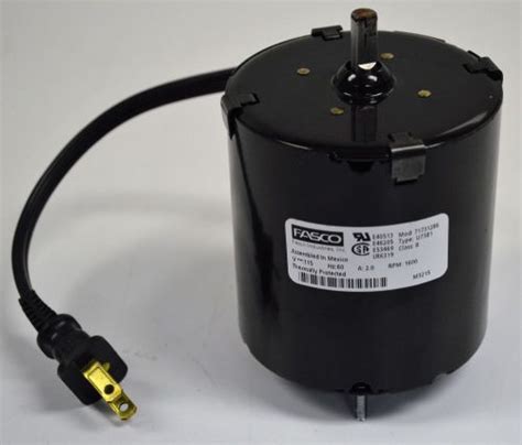 Fasco U73b1 Electric Motor 115v 60 Hz 2 0 A 1600 Rpm 3 3 Diameter New