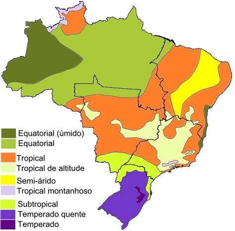 Geossistema Proposta de Classificação Climática do Brasil