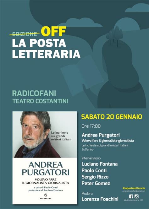 Andrea Purgatori Il Libro Postumo Che Racchiude Le Sue Pi Grandi