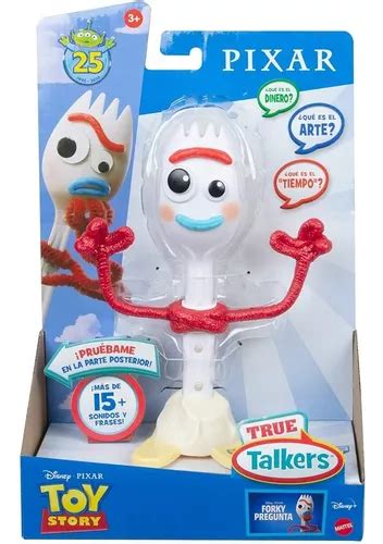 Toy Story Disney True Talkers Forky 15 Sonidos Y Frases Envío gratis