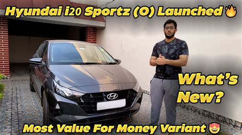 Hyundai I Sportz O Launched L Features Increased