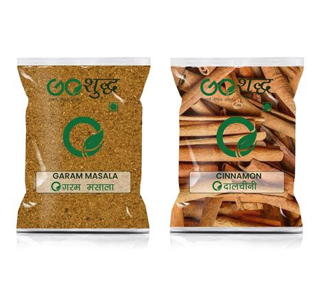 Goshudh Dalchini Sabut 50gm Garam Masala 250gm Combo Pack 250g