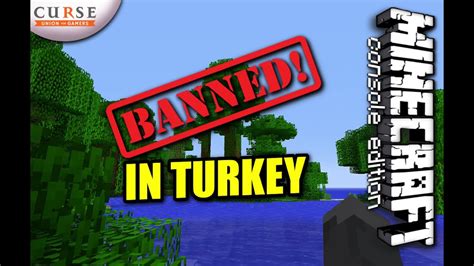 MINECRAFT BANNED IN TURKEY WTF UPDATE YouTube