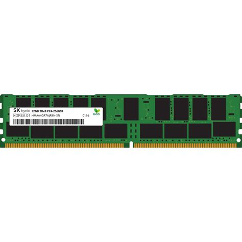 Pamięć RAM 32GB DDR4 RDIMM PC4 25600R HMAA4GR7AJR8N XN Specyfikacja