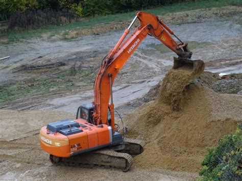 Hitachi Zaxis Fotos Seite Hitachi Baumaschinen Bau