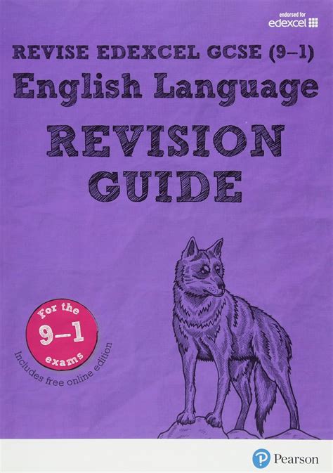 Pearson Revise Edexcel Gcse English Language Revision Guide Incl