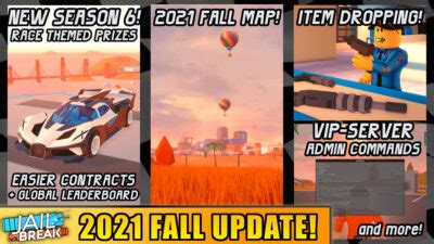 Jailbreak Fall 2021 Update Season 6 Has Released Try Hard Guides