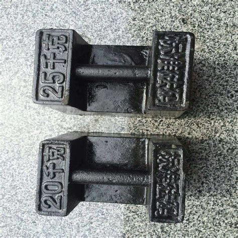 Lock Cast Iron Weight 25kg20kg10kg5KG Weighbridge Calibration Weight