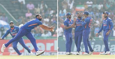 [watch] Mohammed Shami Grabs A Brilliant Return Catch To Dismiss Daryl