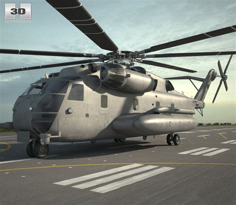 Sikorsky CH-53E Super Stallion 3D model - Aircraft on Hum3D